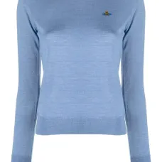 Джемпер тонкой вязки с вышивкой Orb