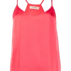 Атласный топ с логотипом Атласный топ с логотипом