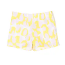 Шорты с графичным принтом