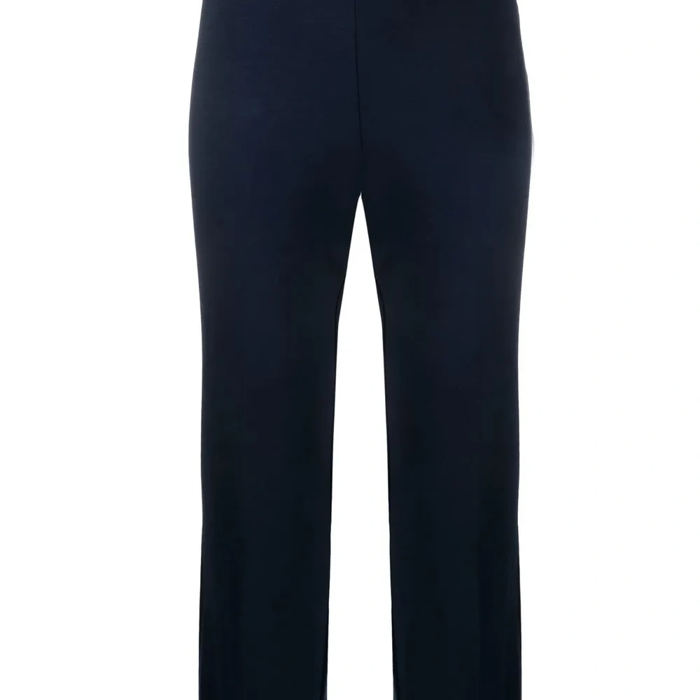 Укороченные брюки с искусственным жемчугом