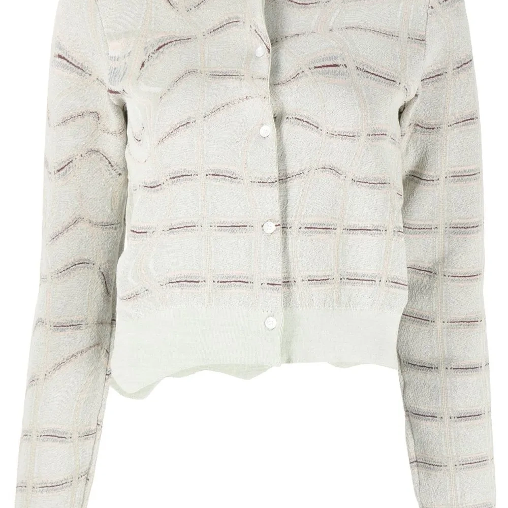 Жаккардовый джемпер с узором