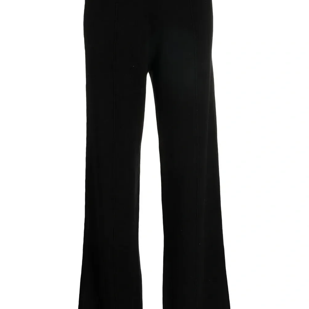 Трикотажные брюки широкого кроя