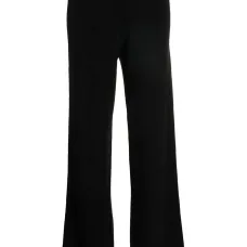 Трикотажные брюки широкого кроя