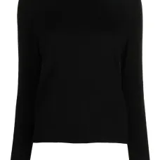 Джемпер с круглым вырезом