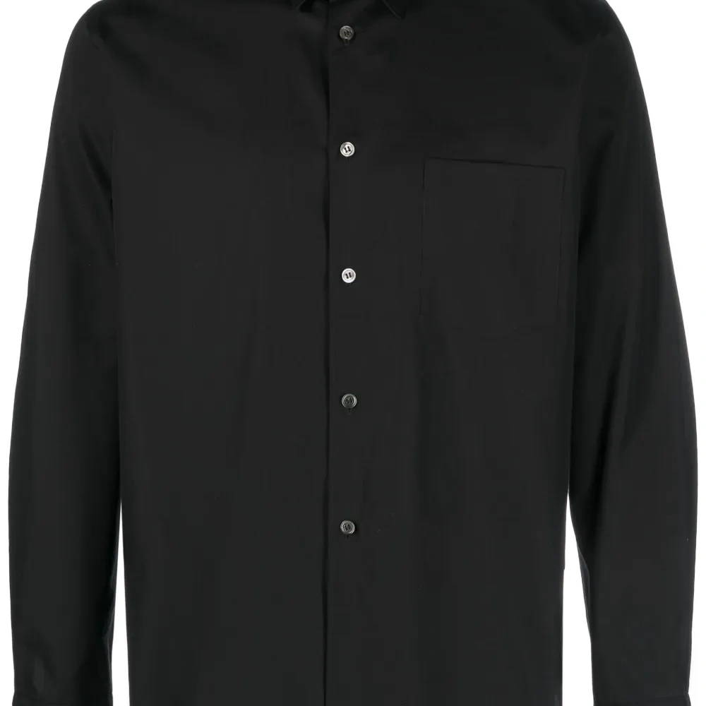 Рубашка с накладным карманом