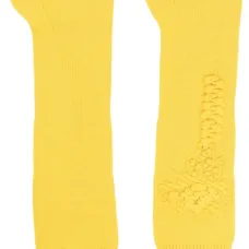 Кашемировые перчатки-митенки