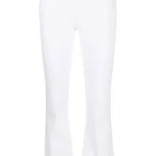 Укороченные джинсы средней посадки