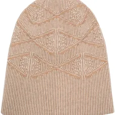 Кашемировая шапка бини с монограммой