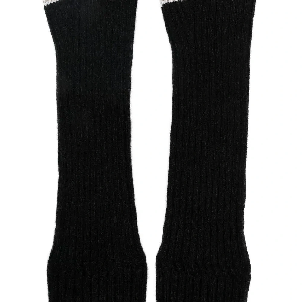 Кашемировые перчатки-митенки