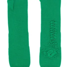 Кашемировые перчатки-митенки