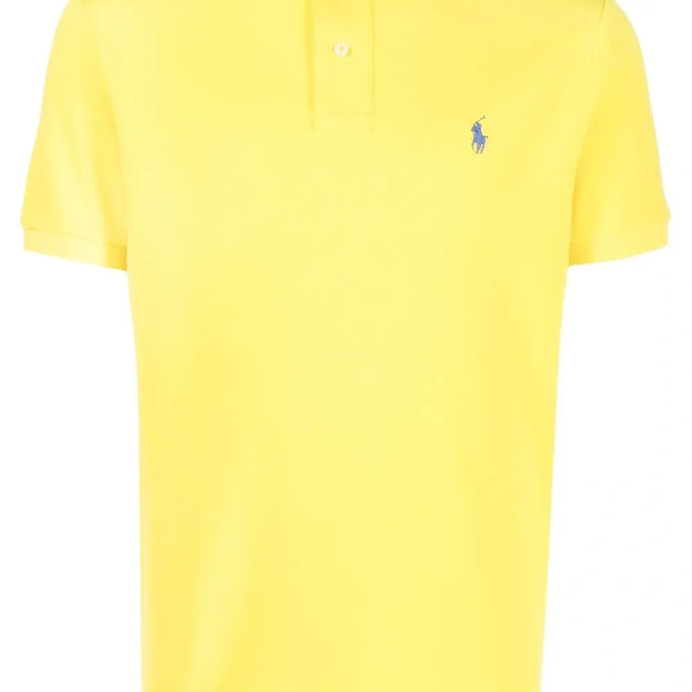 Рубашка поло с вышитым логотипом