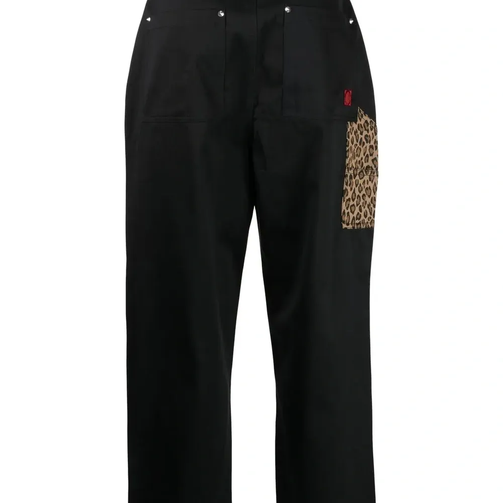 Брюки Carpenter с леопардовым принтом