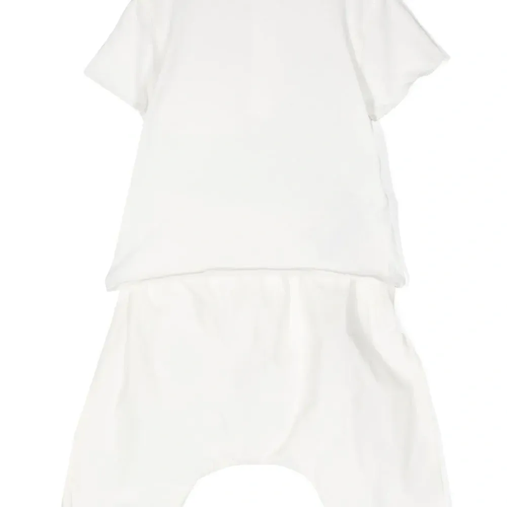 Брюки с кулиской и низким шаговым швом