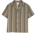 Полосатая рубашка с короткими рукавами