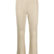 Брюки в рубчик с завышенной талией Брюки в рубчик с завышенной талией