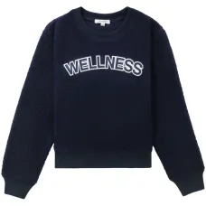 Укороченная толстовка Wellness из букле