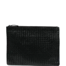 Плетеный клатч