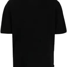 Трикотажная футболка с круглым вырезом