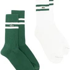 Комплект полосатых носков с нашивкой-логотипом Комплект полосатых носков с нашивкой-логотипом