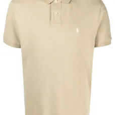 Рубашка поло с вышитым логотипом