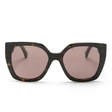 Солнцезащитные очки в квадратной оправе с отделкой Web