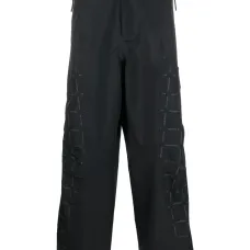 Прямые брюки с логотипом