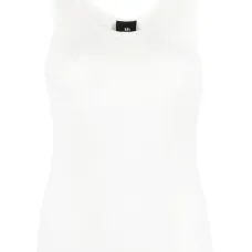 Топ без рукавов с U-образным вырезом