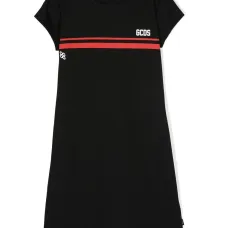 Платье с полосками