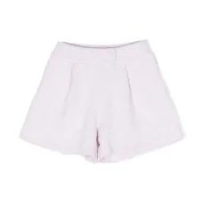 Расклешенные шорты с эластичным поясом