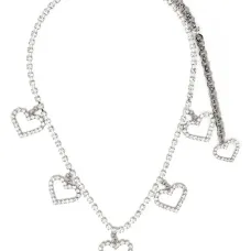 Колье с кристаллами