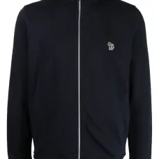 Толстовка на молнии с высоким воротником