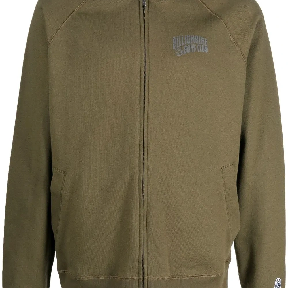 Худи на молнии с логотипом