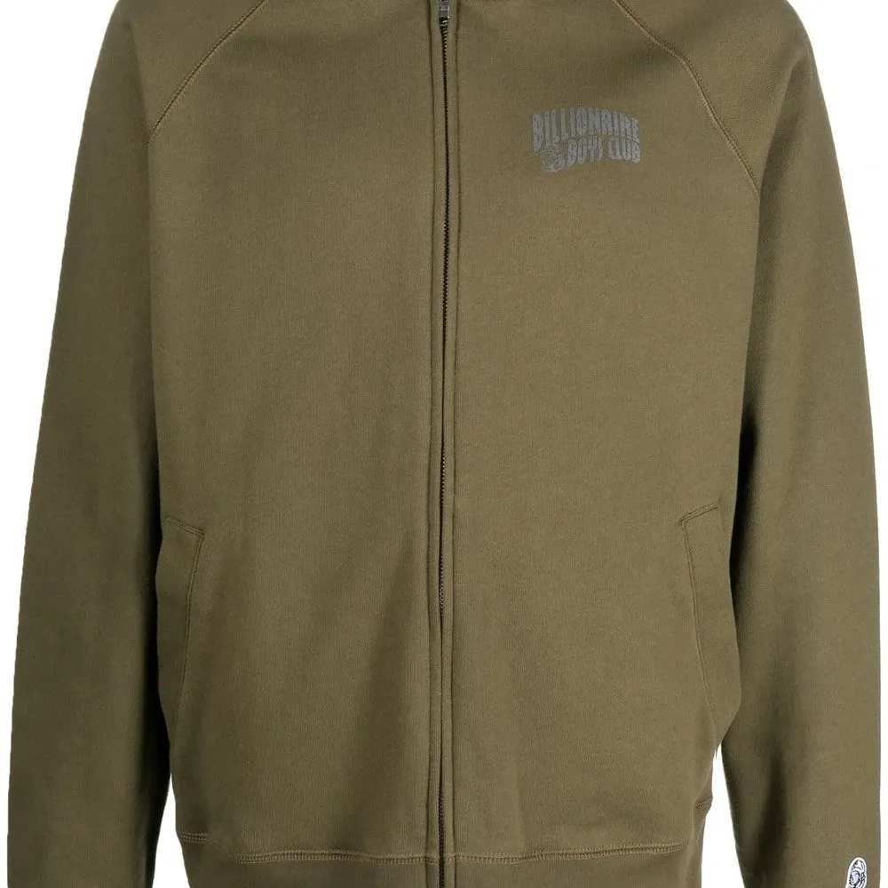 Худи на молнии с логотипом