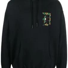 Худи с нашивкой-логотипом