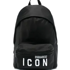 Icon logo-print backpack Icon logo-print backpack