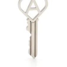 A heart charm earring A heart charm earring