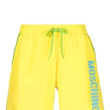 Плавки-шорты в стиле колор-блок с логотипом