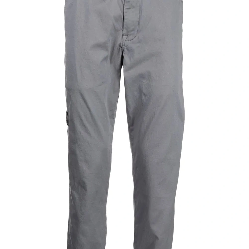 Зауженные брюки с логотипом