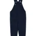 Patch-pocket dungarees