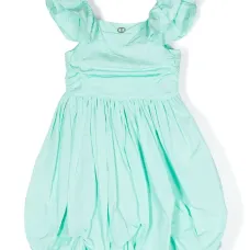 Платье с оборками