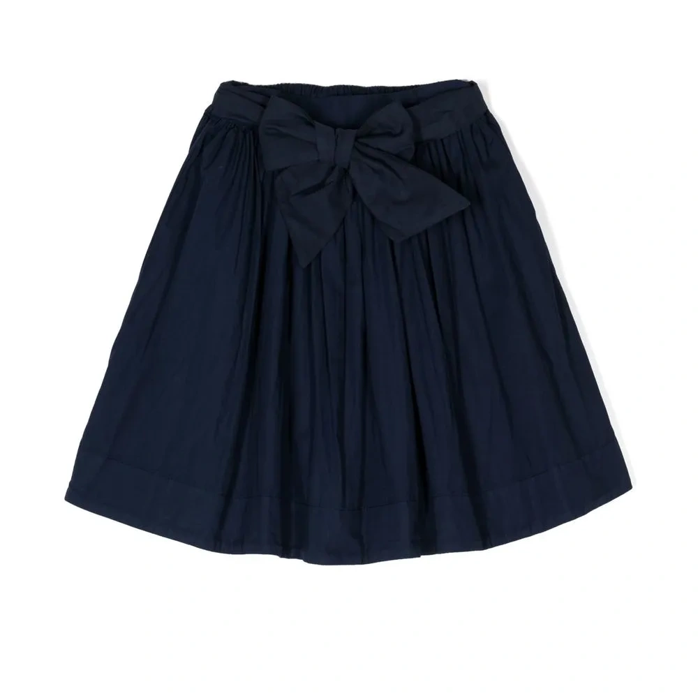 Юбка из органического хлопка с завязками