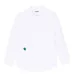 Motif-embroidered long-sleeve shirt