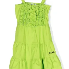 Платье с оборками