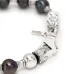 black pearl silver bracelet black pearl silver bracelet