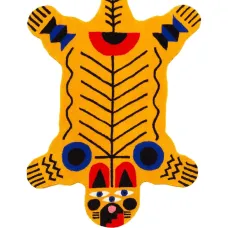 Ковер с геометричным принтом