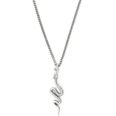Serpent pendant necklace