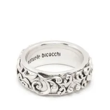 Large Arabesque band ring