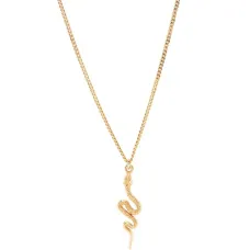 Gold Serpens pendant