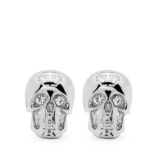 Серьги-гвоздики с декором Skull