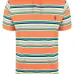 Полосатая рубашка поло с короткими рукавами